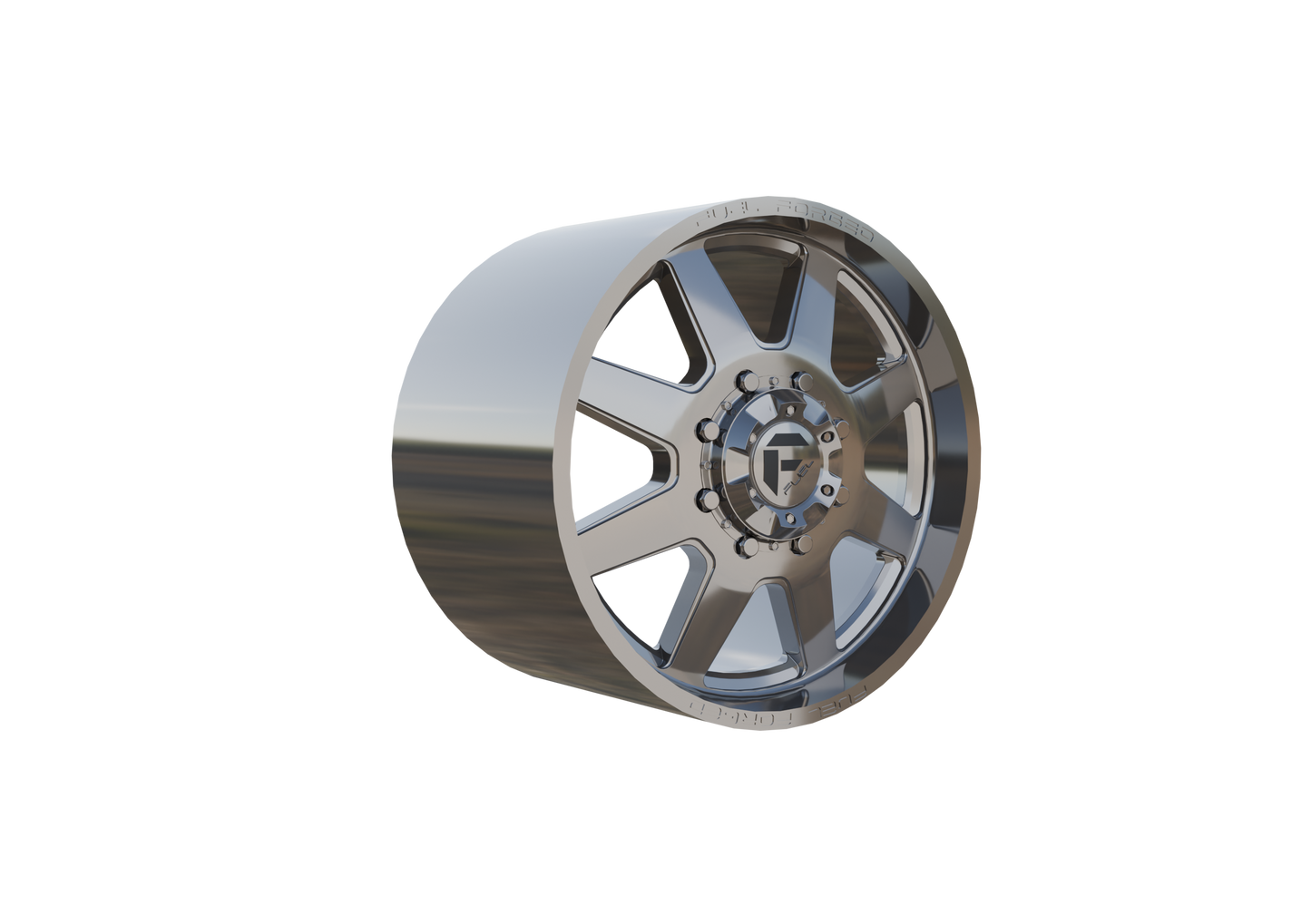FUEL OFF-ROAD FF09D DUALLY WHEEL 3D PRINT MODEL