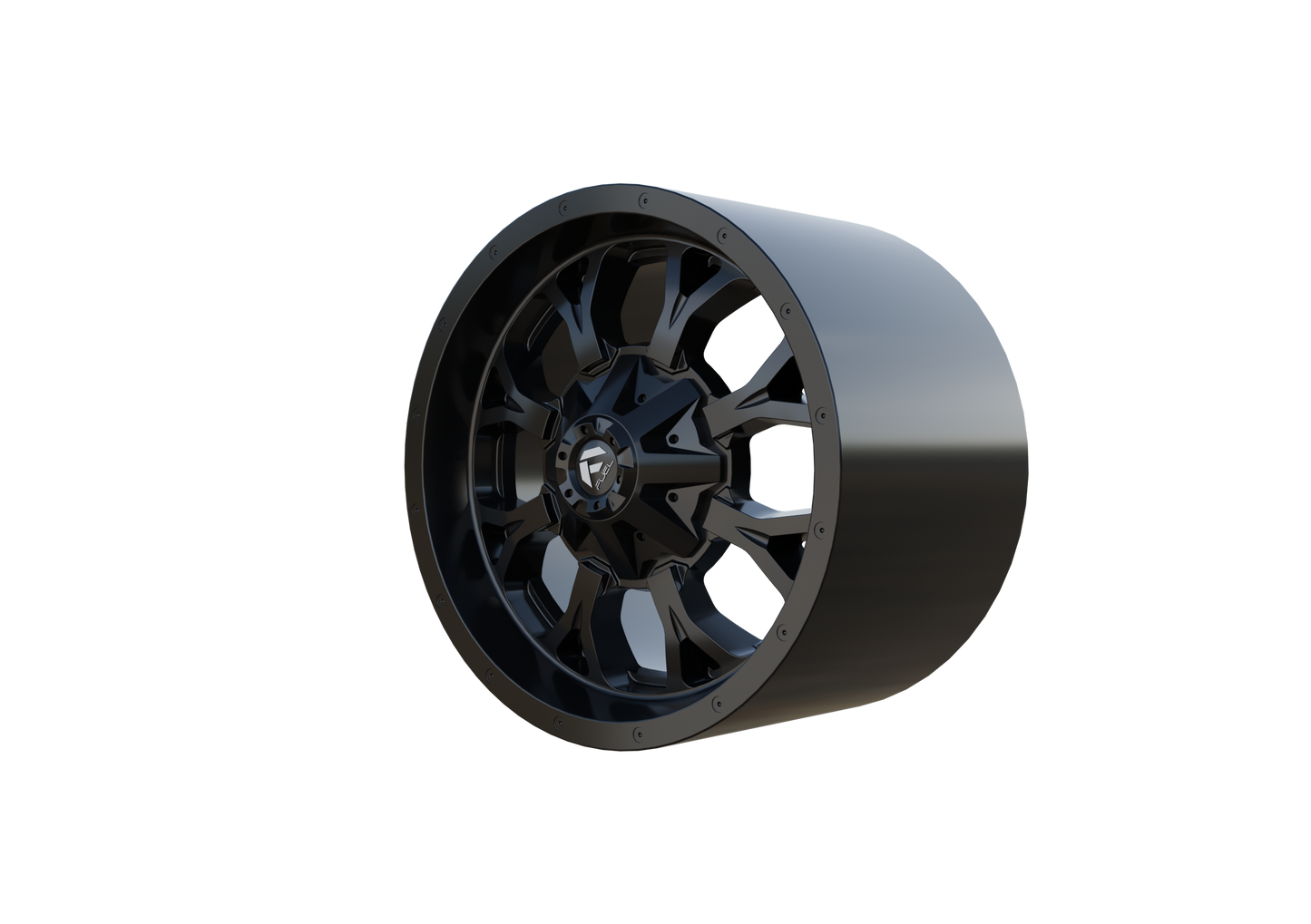 FUEL OFF-ROAD KRANK WHEEL 3D PRINT MODEL
