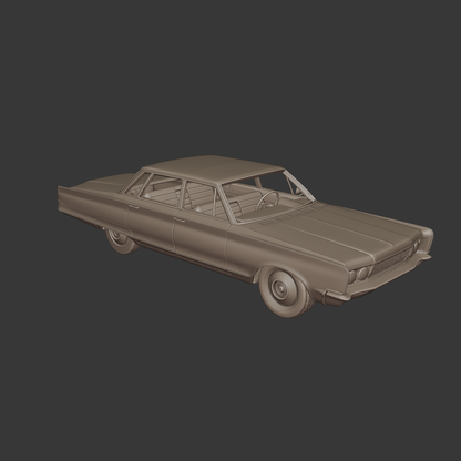 Chrysler new yorker 1966 3D PRINT MODEL