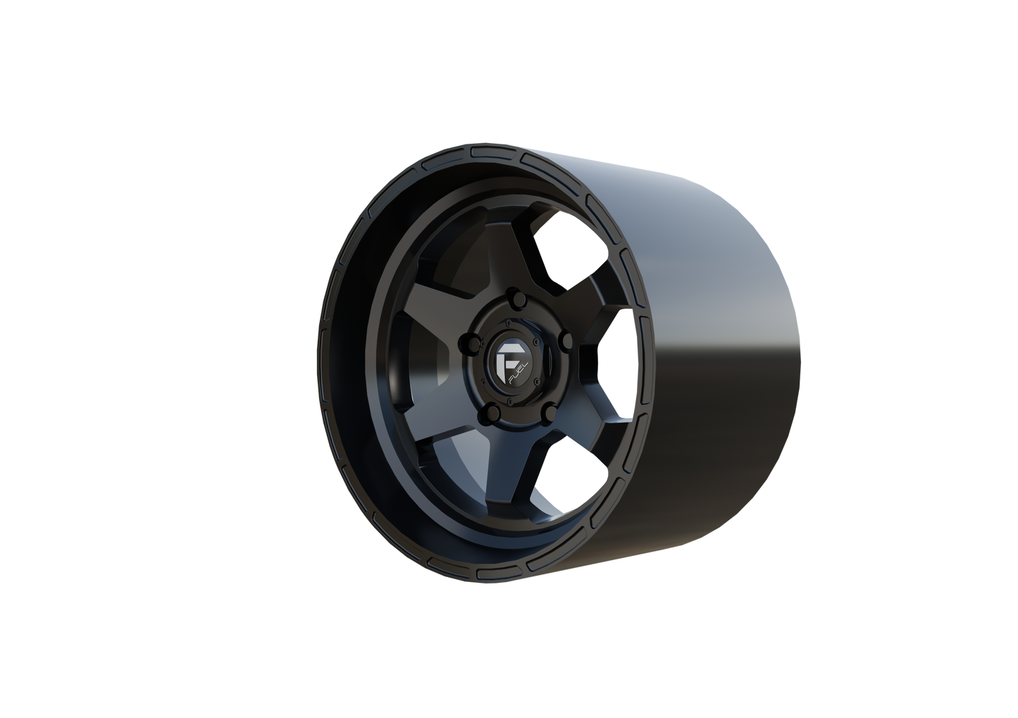 FUEL OFF-ROAD SHOK WHEEL 3D PRINT MODEL