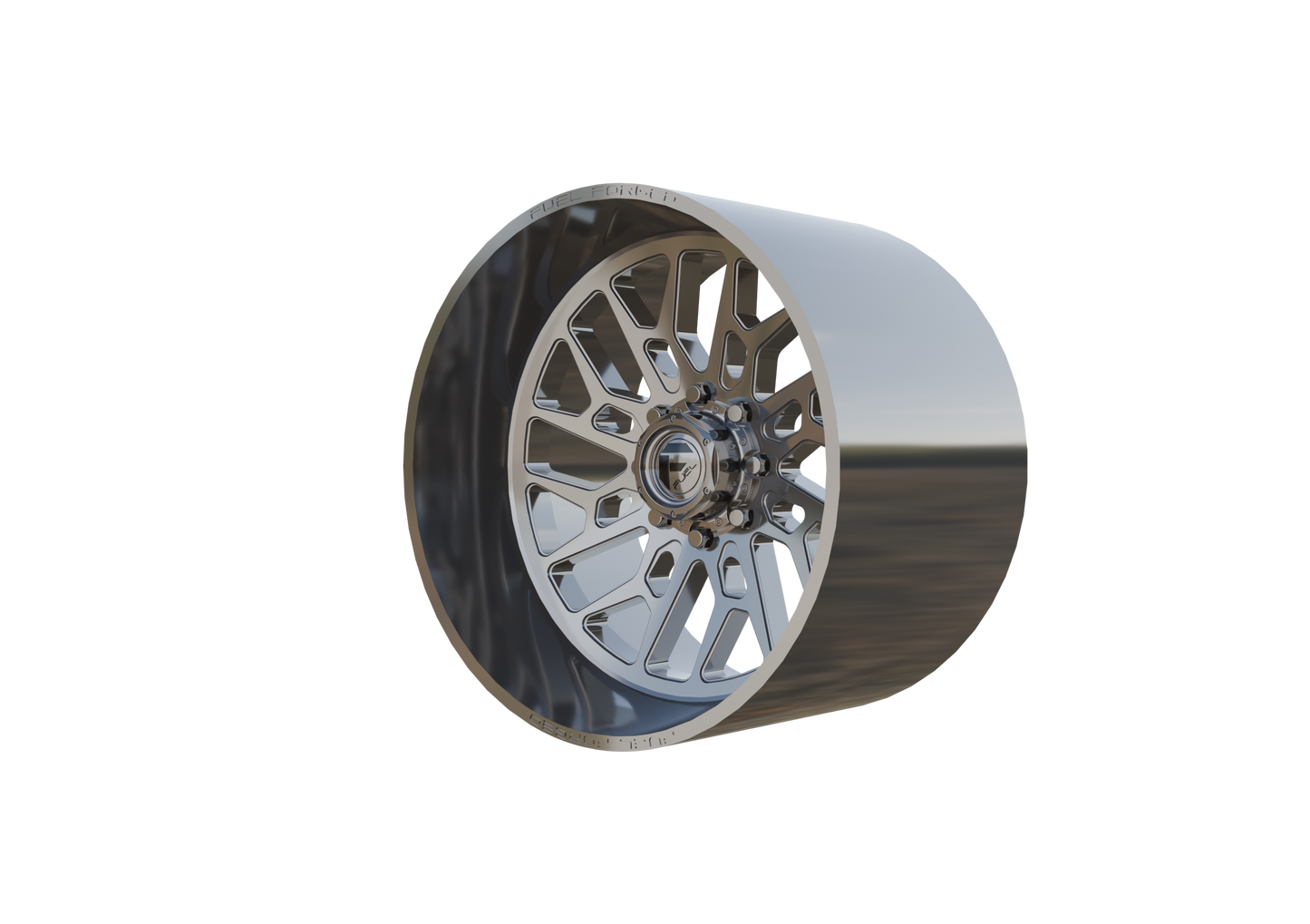 FUEL OFF-ROAD FFC113 SANTIAGO CONCAVE WHEEL 3D PRINT MODEL