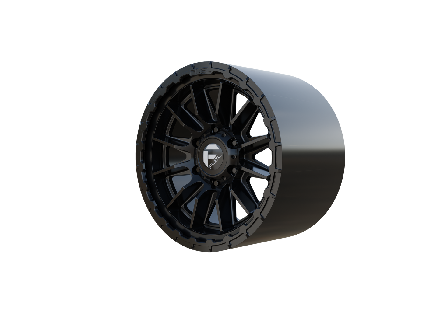 FUEL OFF-ROAD PISTON WHEEL 3D PRINT MODEL