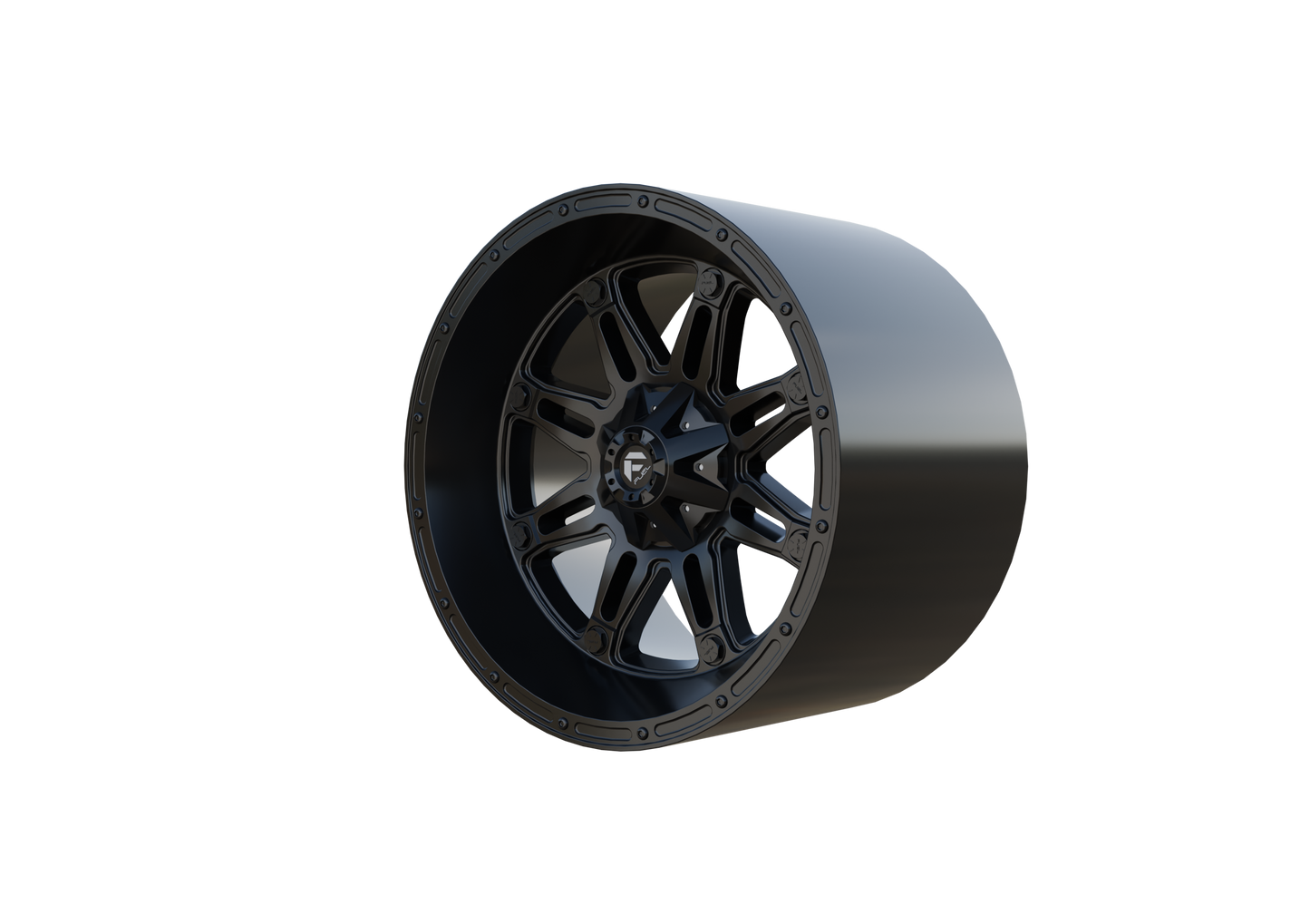 FUEL OFF-ROAD HOSTAGE WHEEL 3D PRINT MODEL