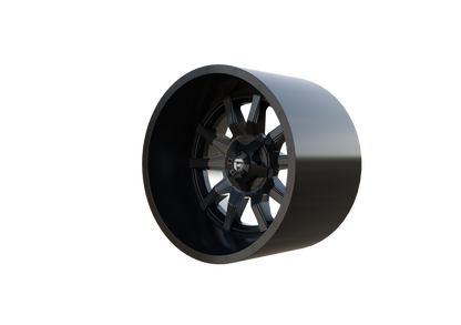 FUEL OFF-ROAD VANDAL WHEEL 3D PRINT MODEL