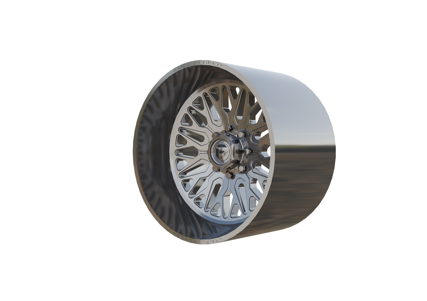 FUEL OFF-ROAD FF109 GRIN WHEEL 3D PRINT MODEL