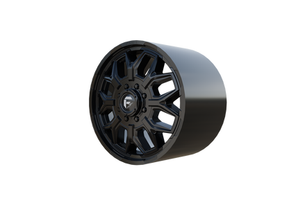 FUEL OFF-ROAD FRONT FLUX DUALLY WHEEL 3D PRINT MODEL