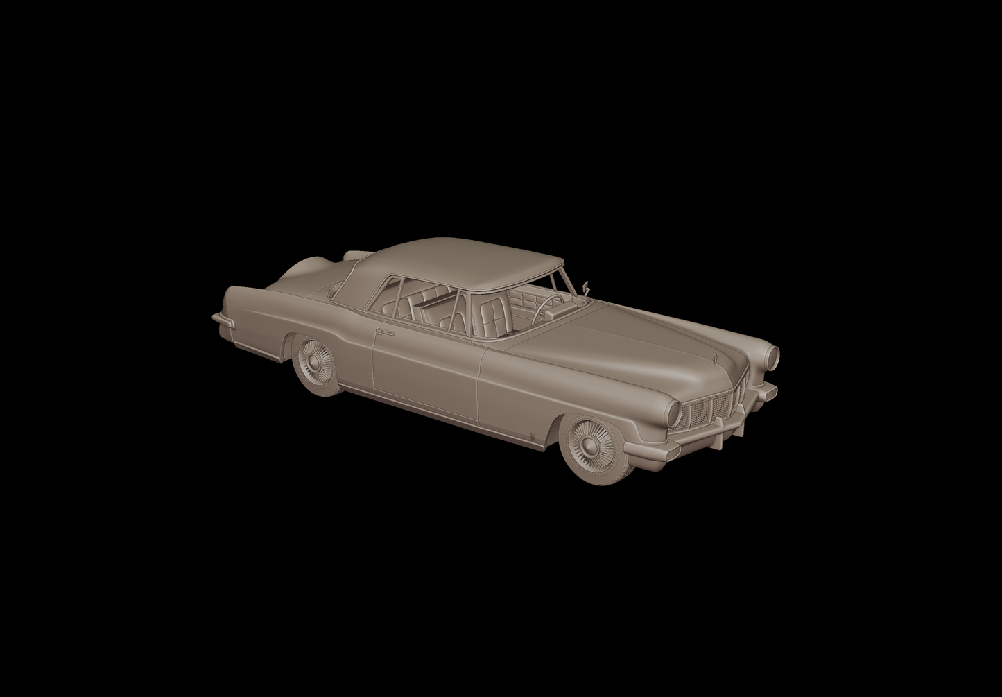 lincoln Mark II  60A 1956 3d print model