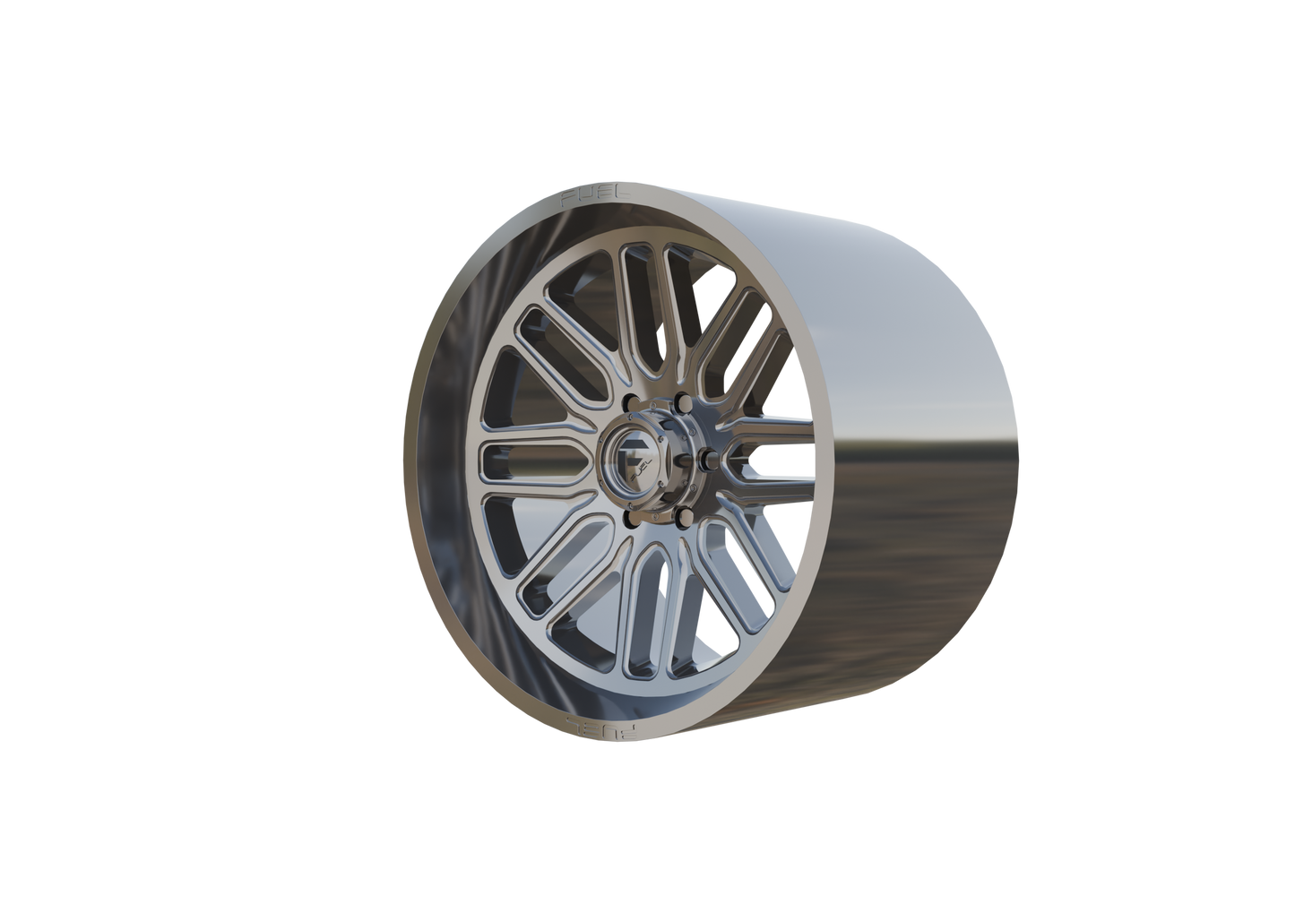 FUEL OFF-ROAD IGNITE WHEEL 3D PRINT MODEL