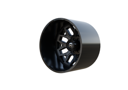 FUEL OFF-ROAD REAR FLUX DUALLY WHEEL 3D PRINT MODEL