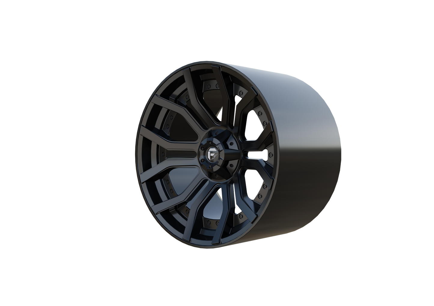 FUEL OFF-ROAD RAGE WHEEL 3D PRINT MODEL