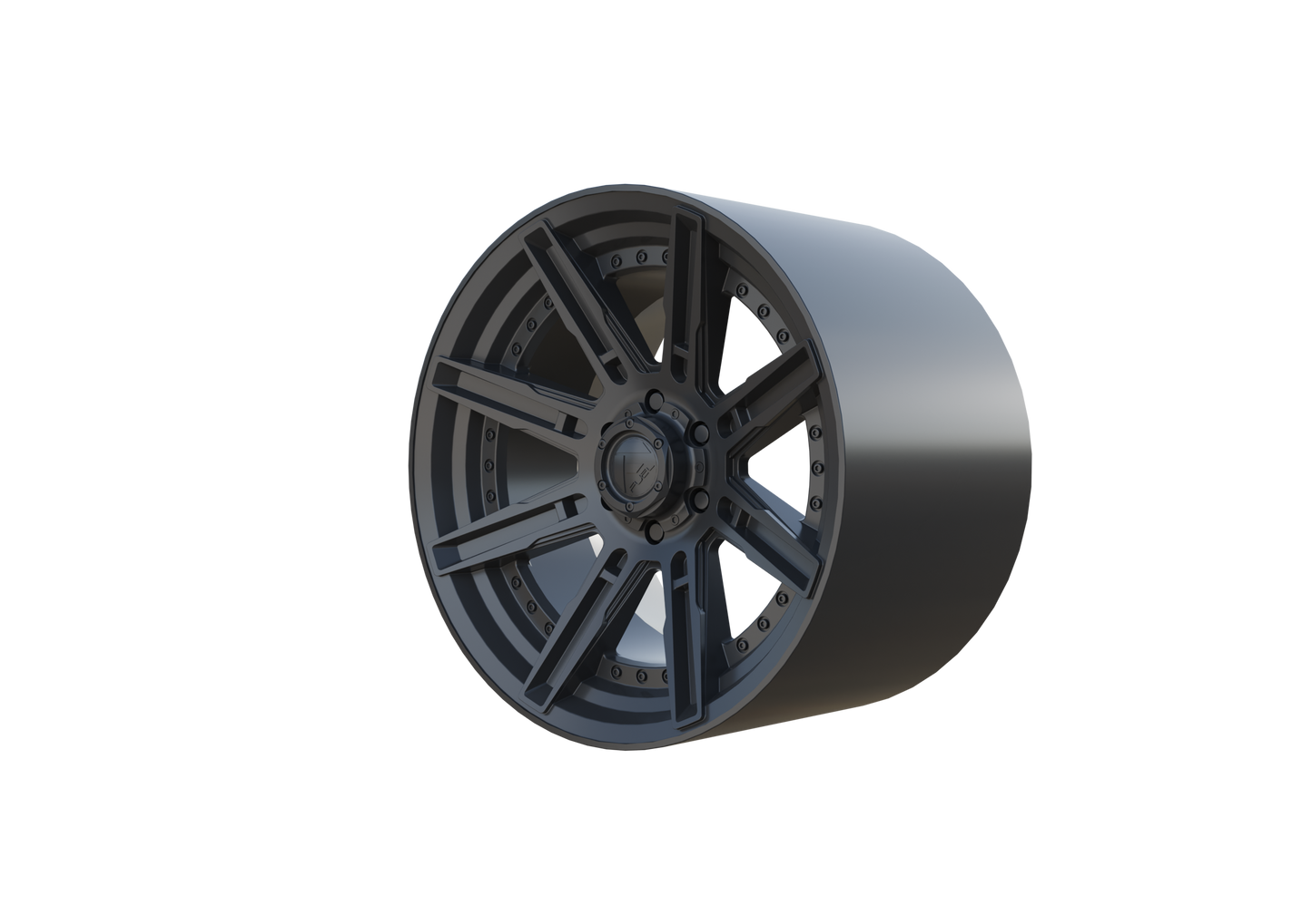 FUEL OFF-ROAD ROGUE V1 WHEEL 3D PRINT MODEL