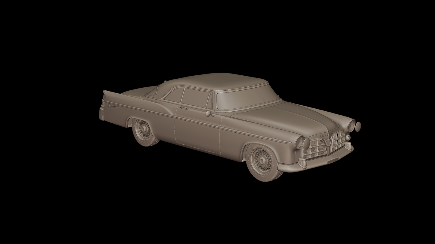 CHRYSLER 300b 1956 3D PRINT MODEL