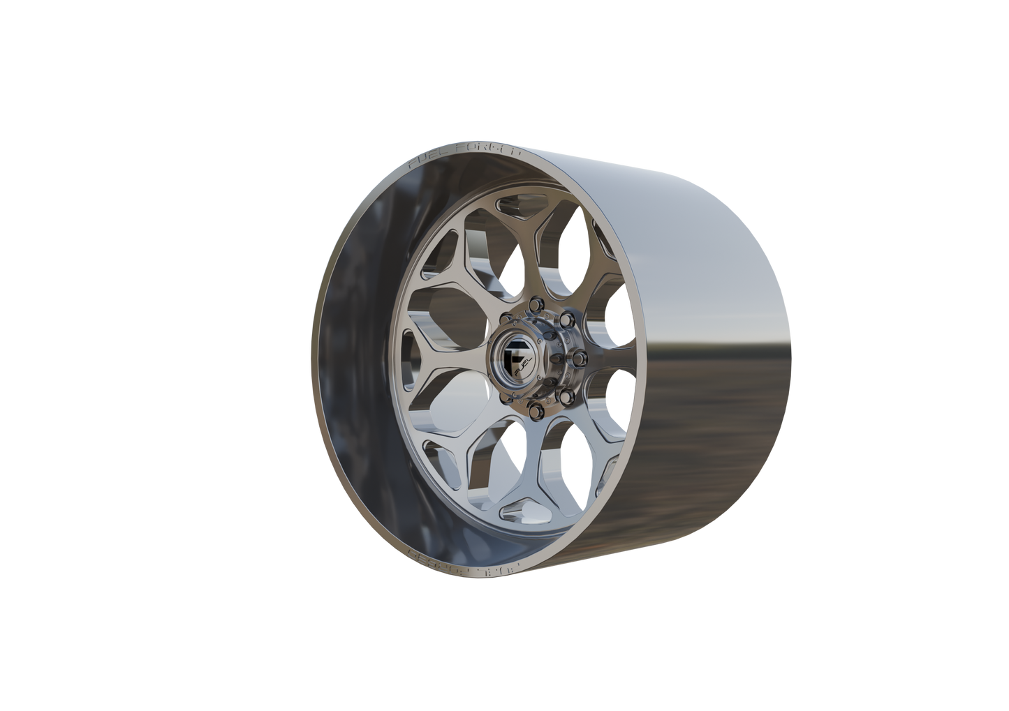 FUEL OFF-ROAD FFC114 SCEPTER CONCAVE WHEEL 3D PRINT MODEL