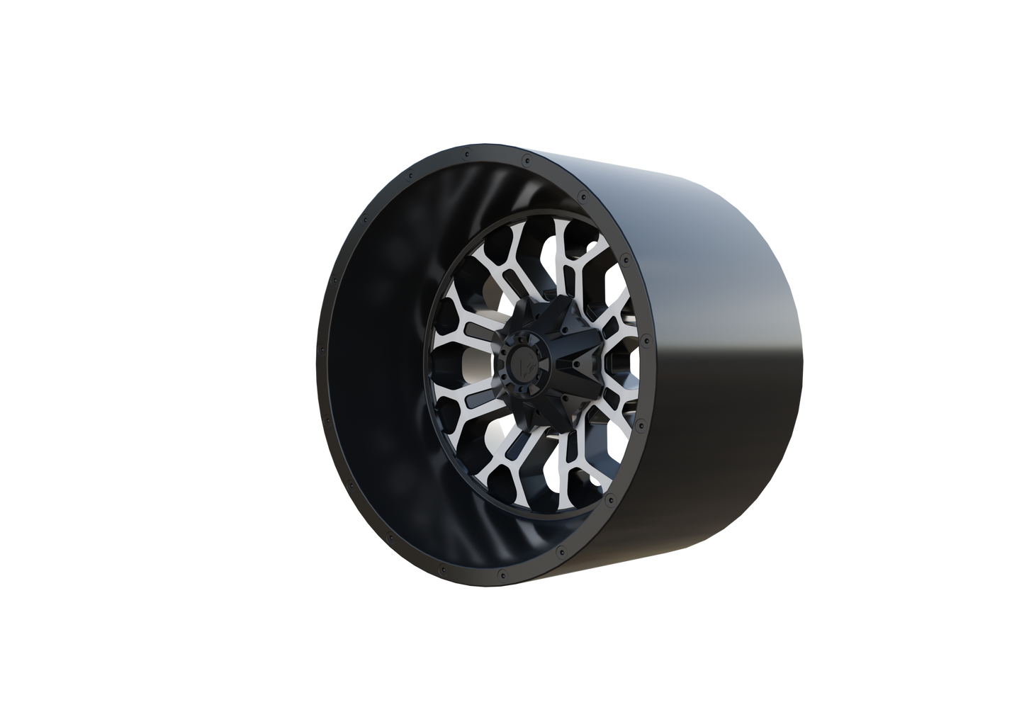 FUEL OFF-ROAD CRUSH WHEEL 3D PRINT MODEL