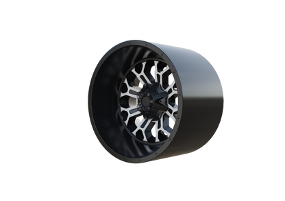 FUEL OFF-ROAD CRUSH WHEEL 3D PRINT MODEL