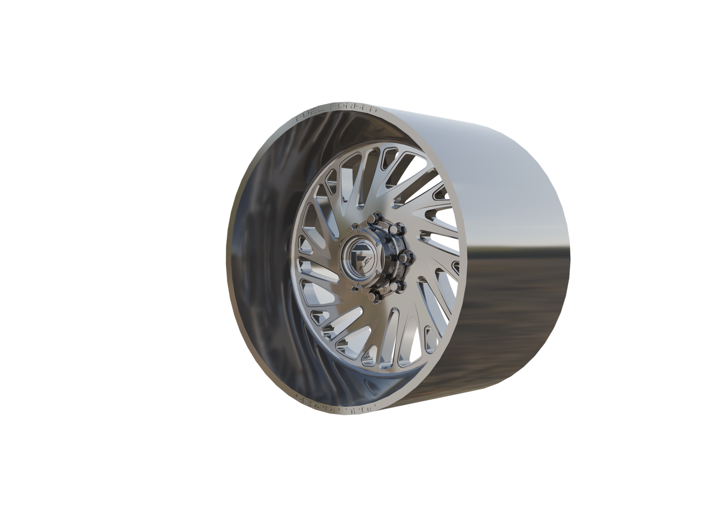 FUEL OFF-ROAD FF126 BUSHIDO WHEEL 3D PRINT MODEL