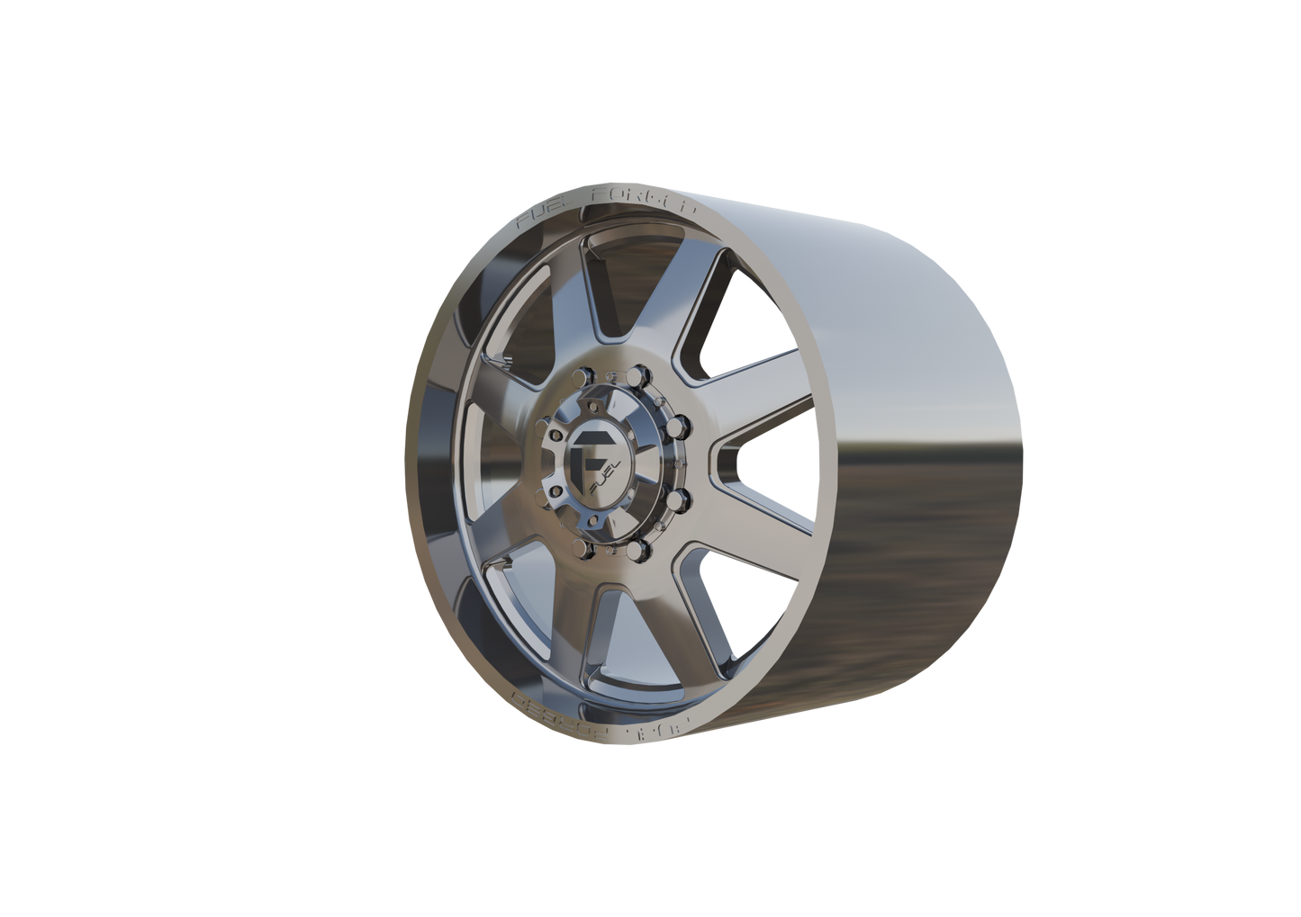FUEL OFF-ROAD FF09D DUALLY WHEEL 3D PRINT MODEL