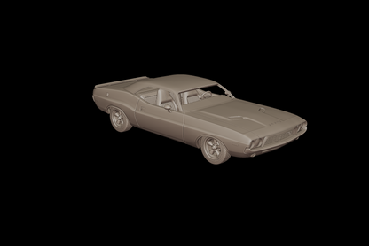 Challenger 440 1973 3D PRINT MODEL