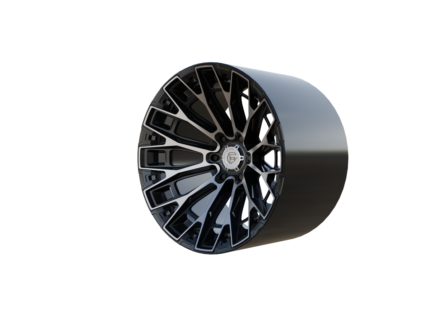 FUEL OFF-ROAD TRAX WHEEL 3D PRINT MODEL
