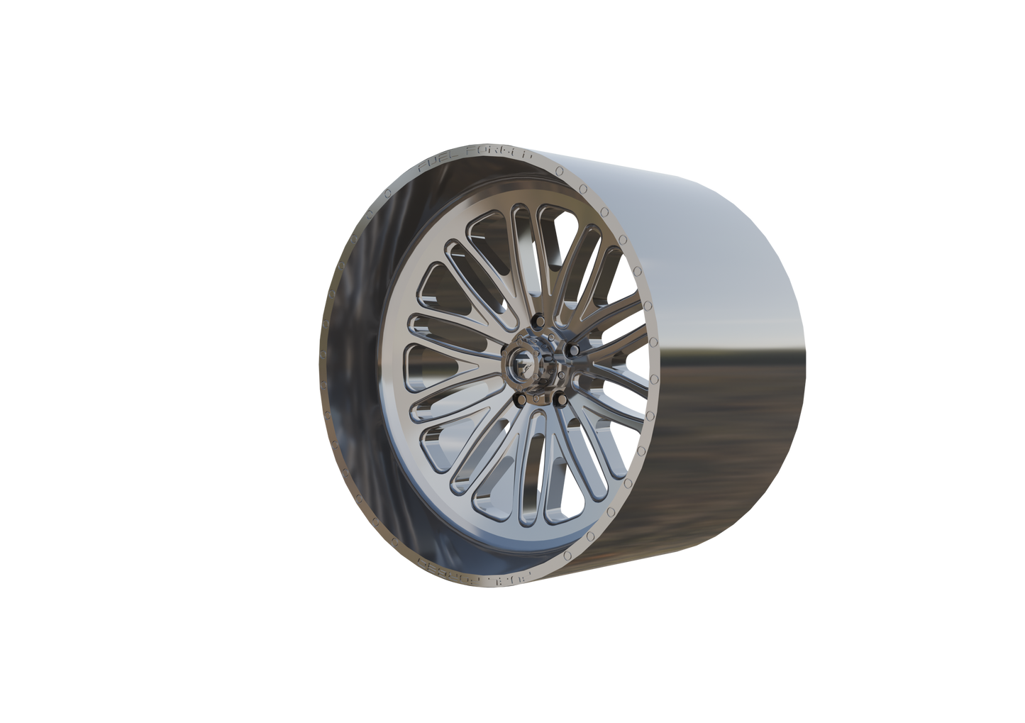 FUEL OFF-ROAD FFC66 CONCAVE WHEEL 3D PRINT MODEL