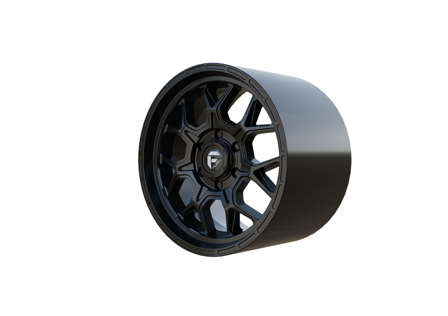 FUEL OFF-ROAD TECH WHEEL 3D PRINT MODEL