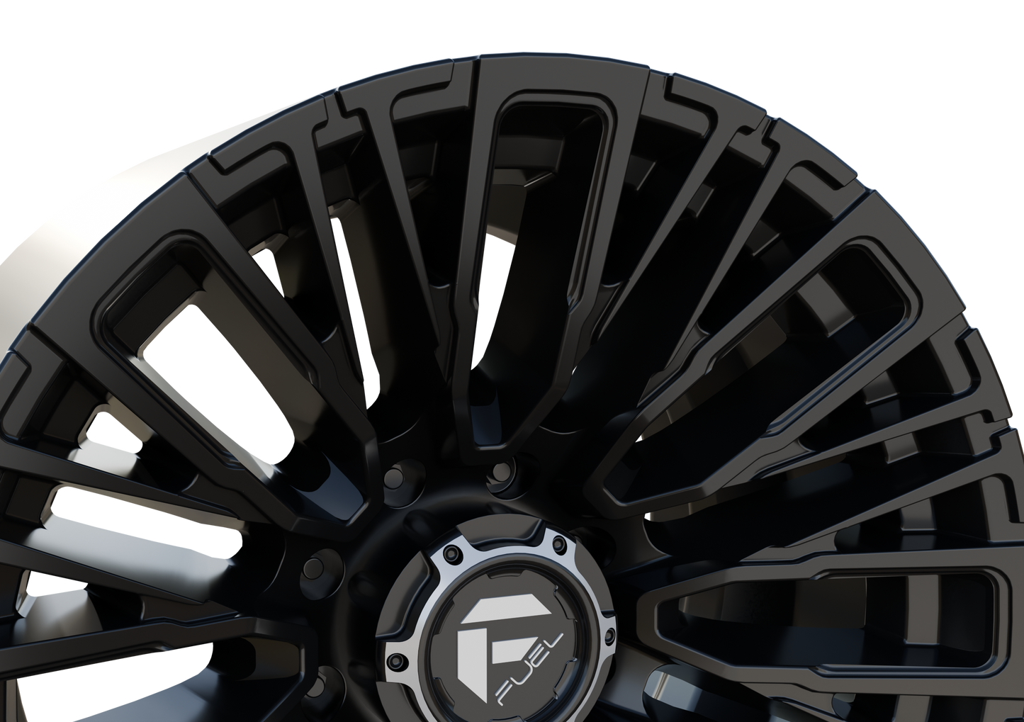FUEL OFF-ROAD REBAR V1 WHEEL 3D PRINT MODEL