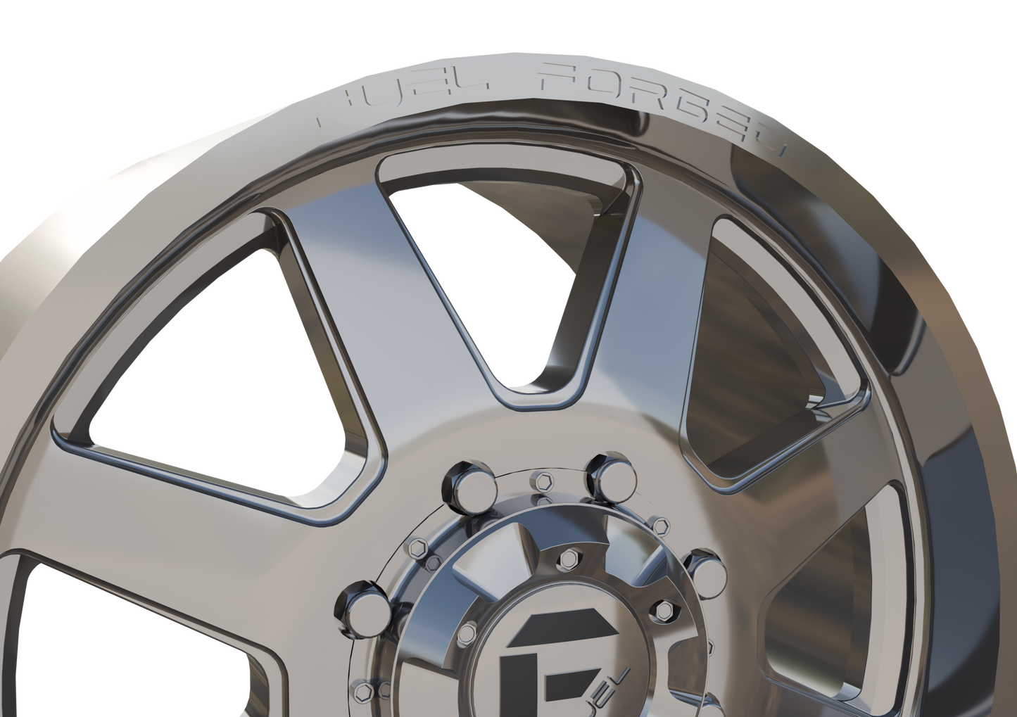 FUEL OFF-ROAD FF09D DUALLY WHEEL 3D PRINT MODEL