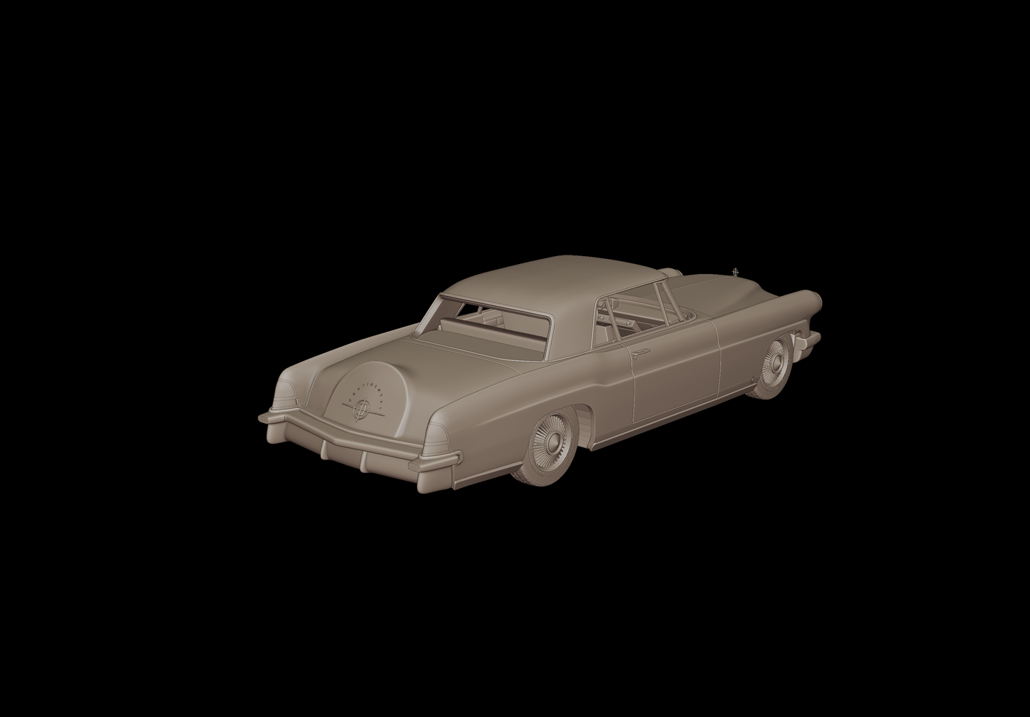 lincoln Mark II  60A 1956 3d print model