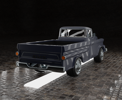 STL FILE GMC F100 1959 TRUCK 3D MODEL - ARTISTIT
