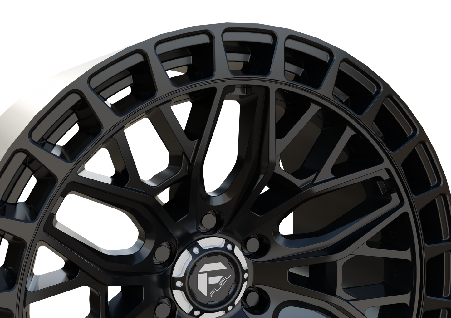 FUEL OFF-ROAD SIGMA WHEEL 3D PRINT MODEL