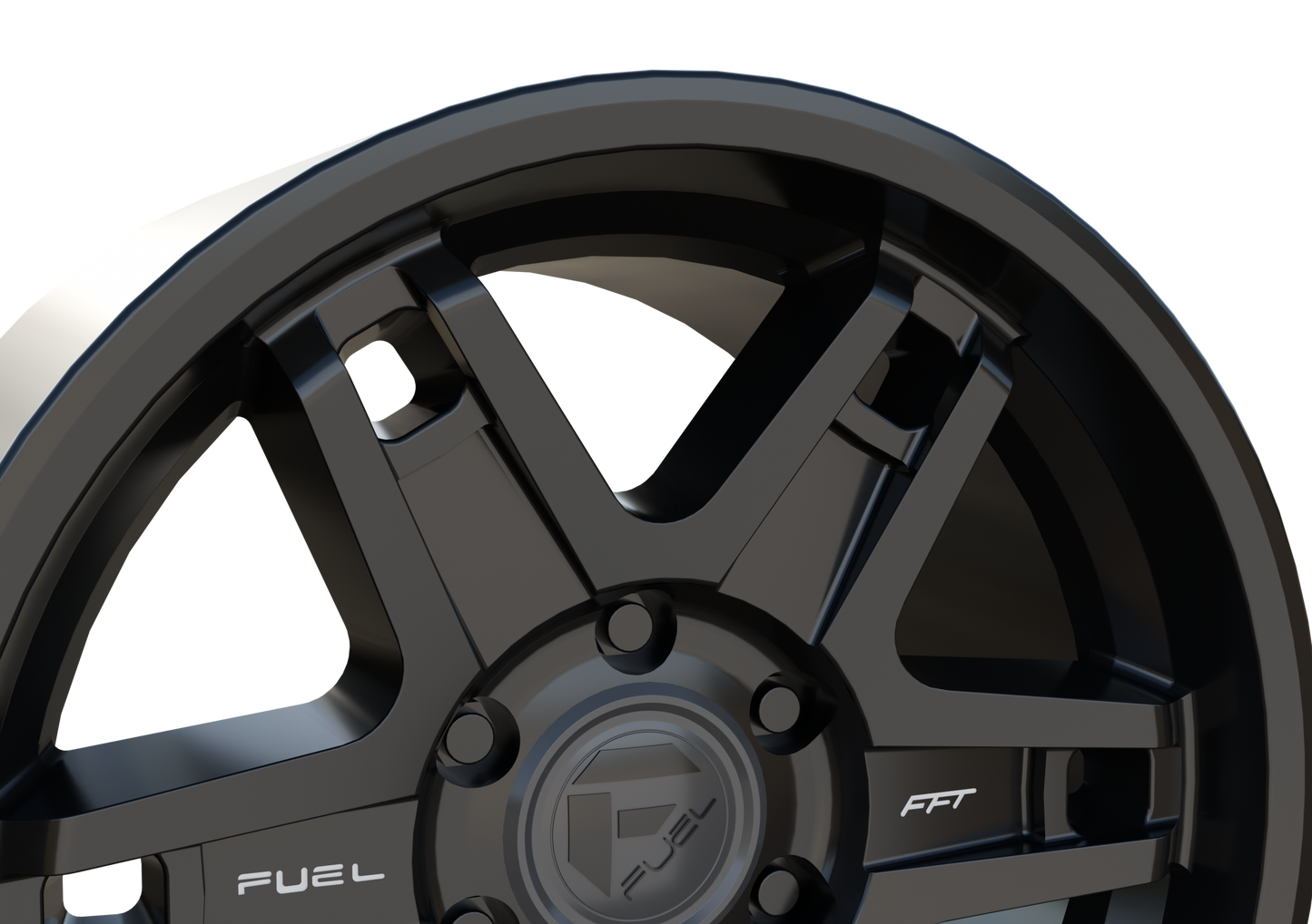 FUEL OFF-ROAD SLAYER WHEEL 3D PRINT MODEL