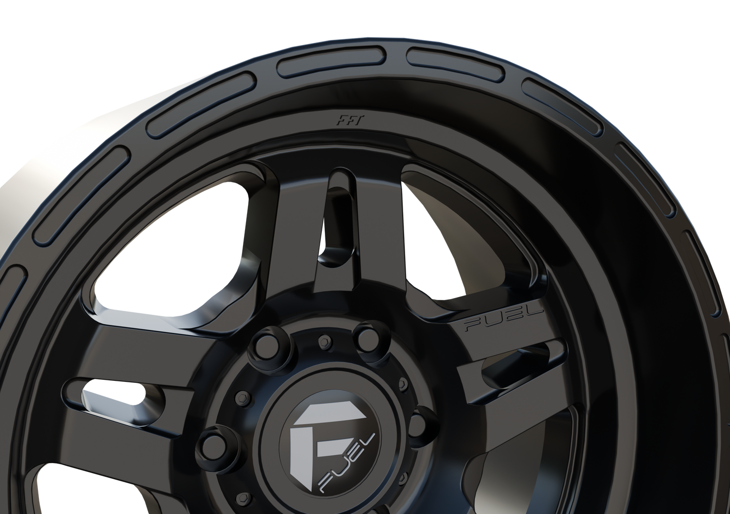 FUEL OFF-ROAD OXIDE WHEEL 3D PRINT MODEL