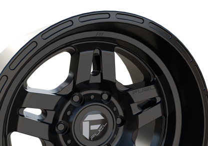 FUEL OFF-ROAD OXIDE WHEEL 3D PRINT MODEL