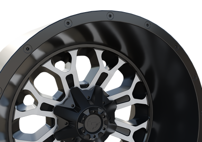FUEL OFF-ROAD CRUSH WHEEL 3D PRINT MODEL