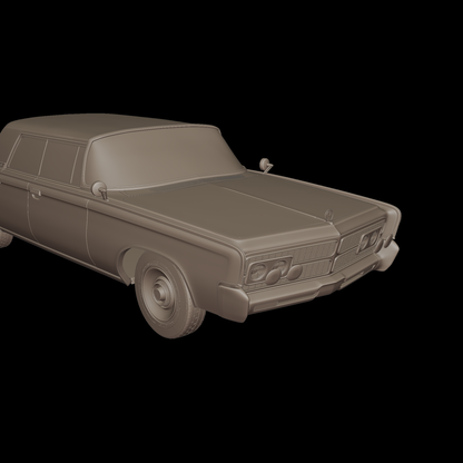 Chrysler Imperial Crown 1965 3D PRINT MODEL