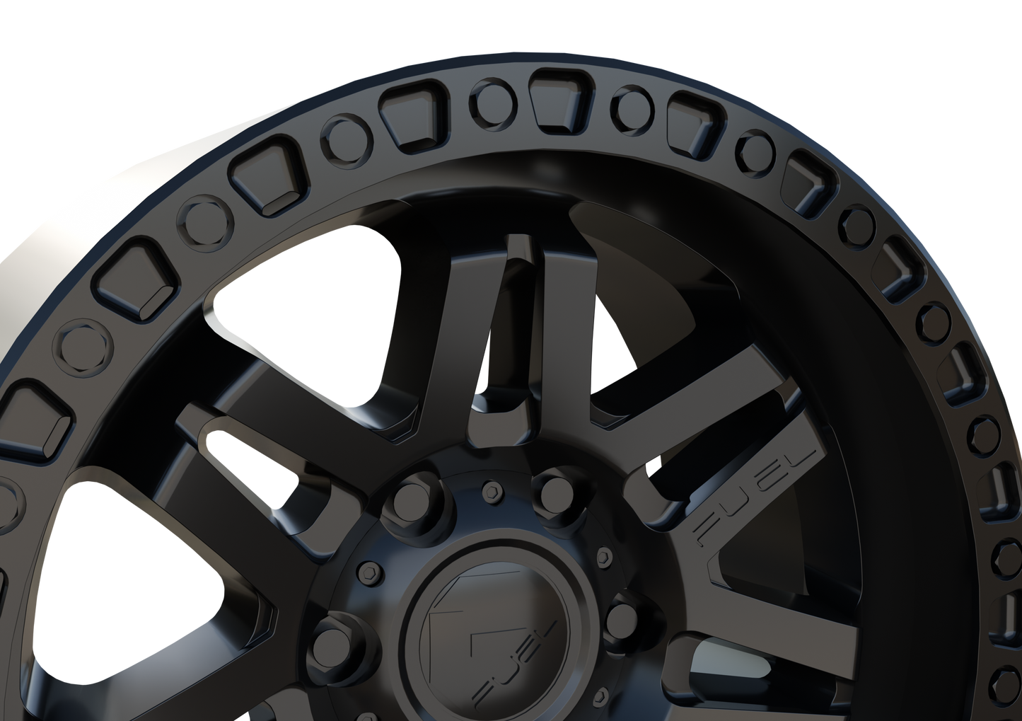 FUEL OFF-ROAD SYNDICATE WHEEL 3D PRINT MODEL