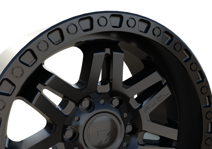 FUEL OFF-ROAD SYNDICATE WHEEL 3D PRINT MODEL