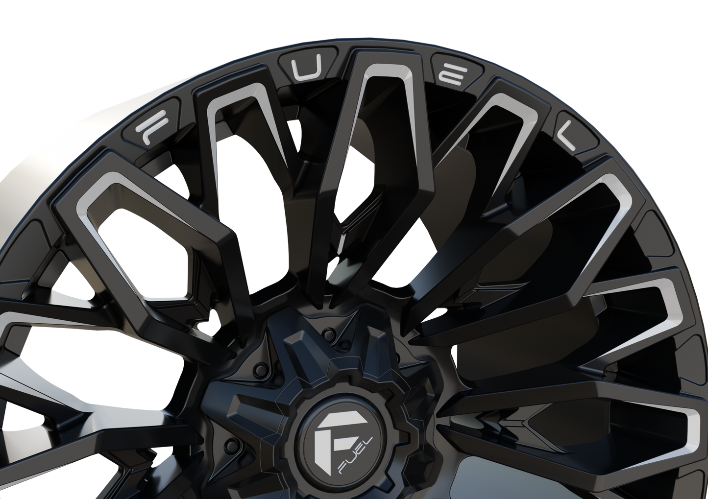 FUEL OFF-ROAD STRIKE WHEEL 3D PRINT MODEL