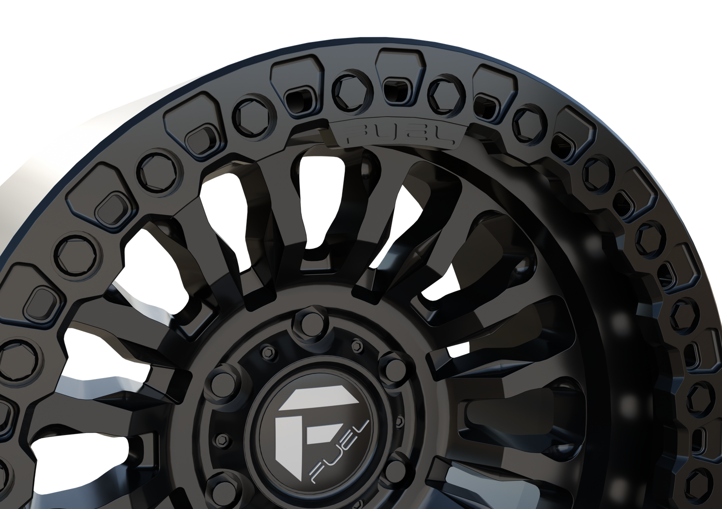 FUEL OFF-ROAD RINCON BEADLOCK WHEEL 3D PRINT MODEL