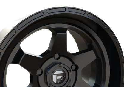 FUEL OFF-ROAD SHOK WHEEL 3D PRINT MODEL
