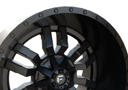 FUEL OFF-ROAD SLEDGE WHEEL 3D PRINT MODEL