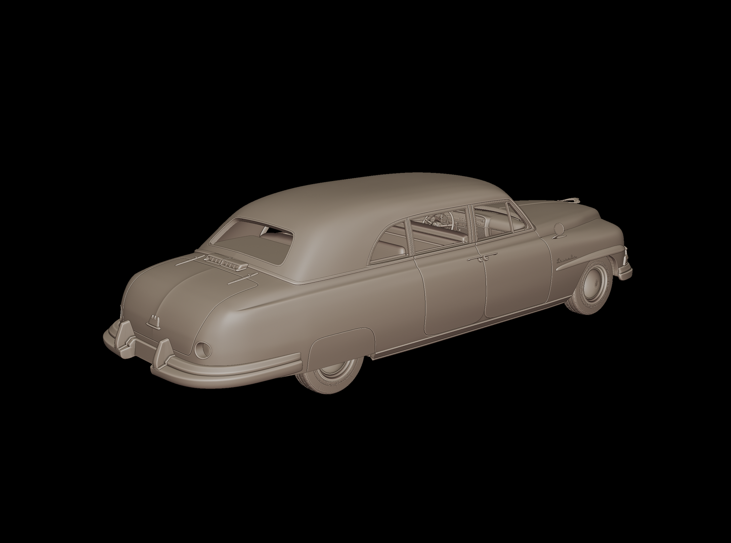 lincoln Cosmopolitan Presidential Limousine 1950  3d print model
