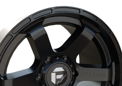 FUEL OFF-ROAD RUSH WHEEL 3D PRINT MODEL
