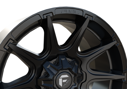 FUEL OFF-ROAD SUPER C WHEEL 3D PRINT MODEL