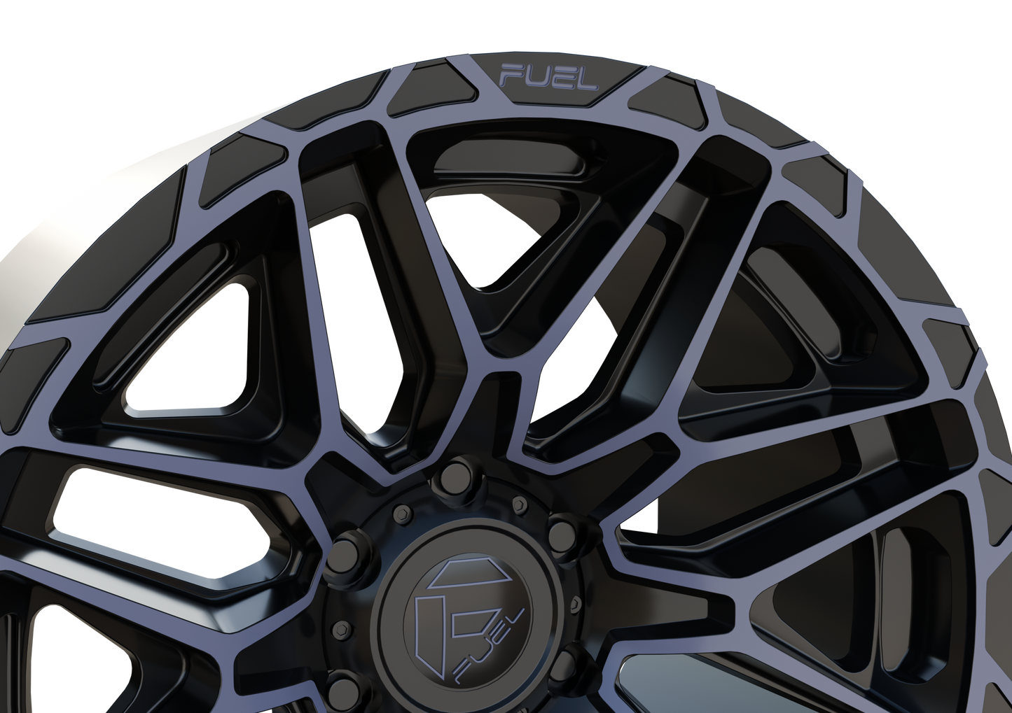 FUEL OFF-ROAD INJECTOR WHEEL 3D PRINT MODEL