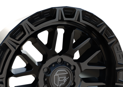 FUEL OFF-ROAD RAIL WHEEL 3D PRINT MODEL