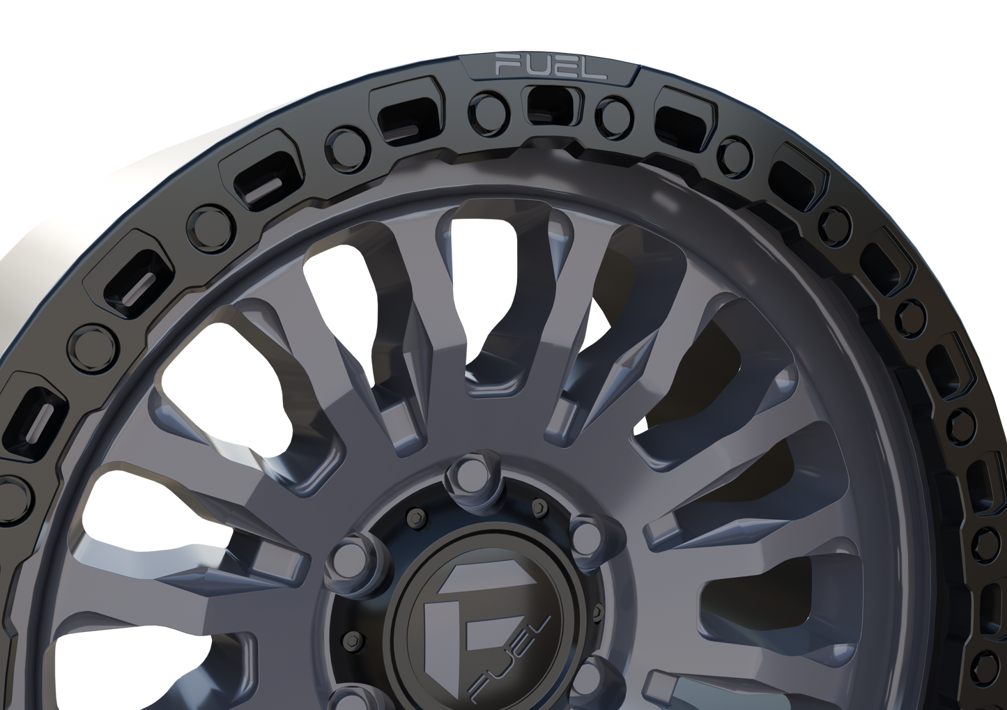 FUEL OFF-ROAD RINCON WHEEL 3D PRINT MODEL
