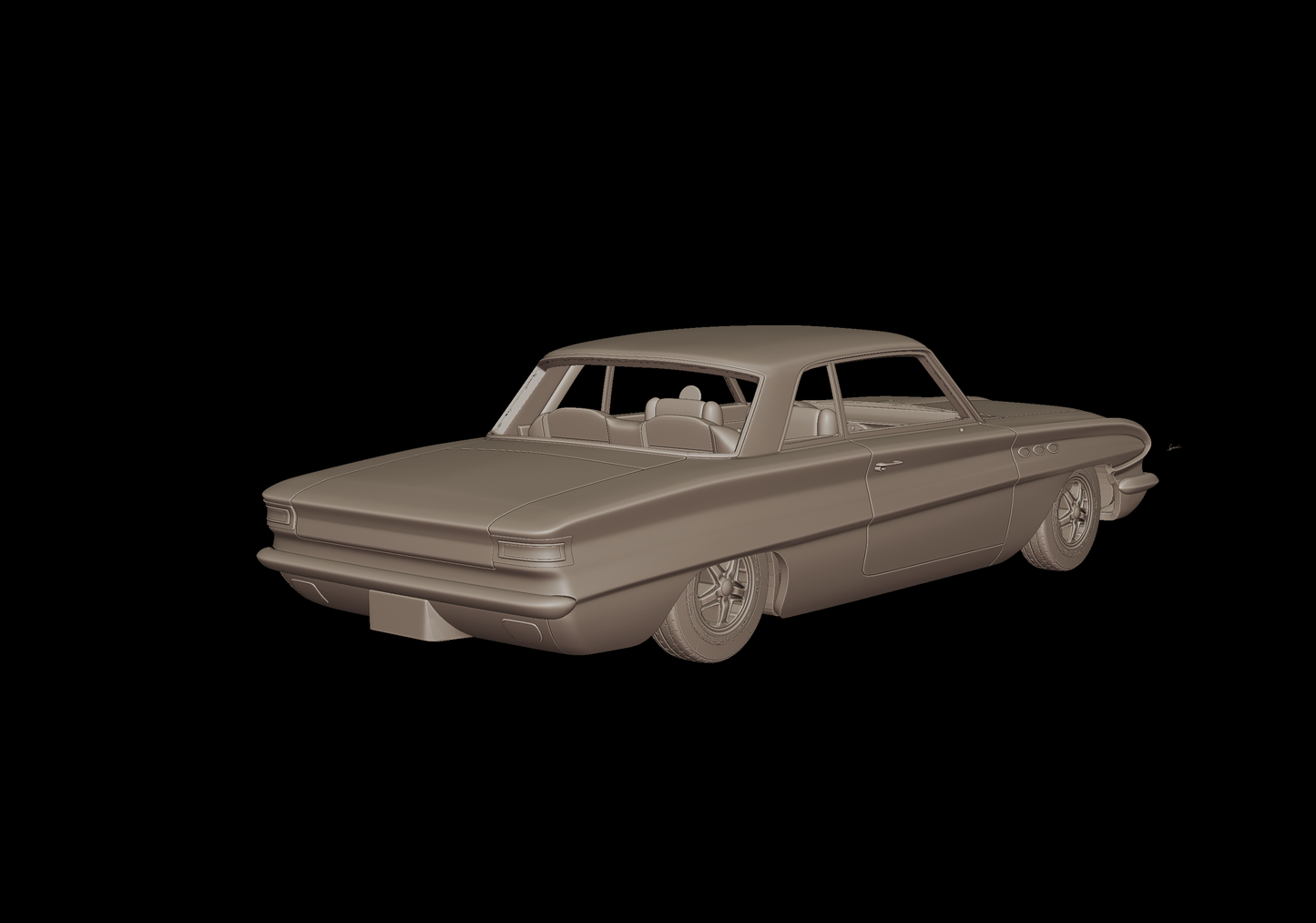 Buick Special 1962 Bu’Wicked 3d print model
