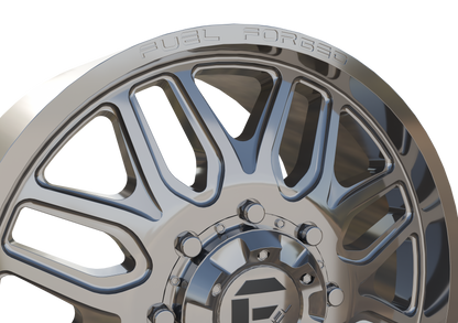FUEL OFF-ROAD FRONT FFC66 WHEEL 3D PRINT MODEL