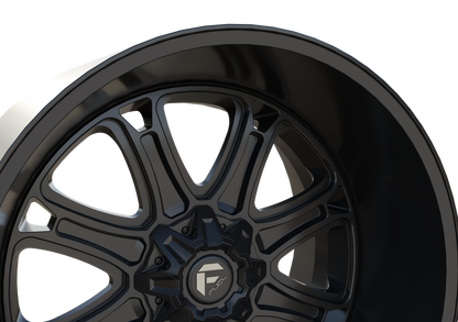 FUEL OFF-ROAD DARKSTAR WHEEL 3D PRINT MODEL